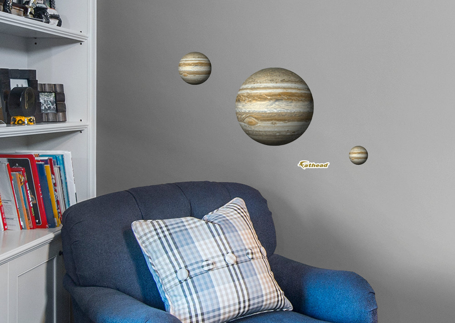 Planets: Jupiter RealBig - Removable Adhesive Decal