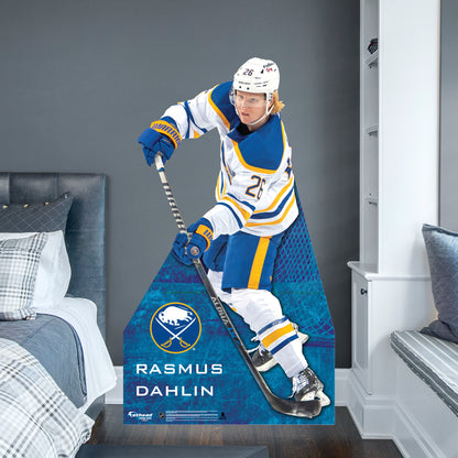 Buffalo Sabres: Rasmus Dahlin 2021  Life-Size   Foam Core Cutout  - Officially Licensed NHL    Stand Out