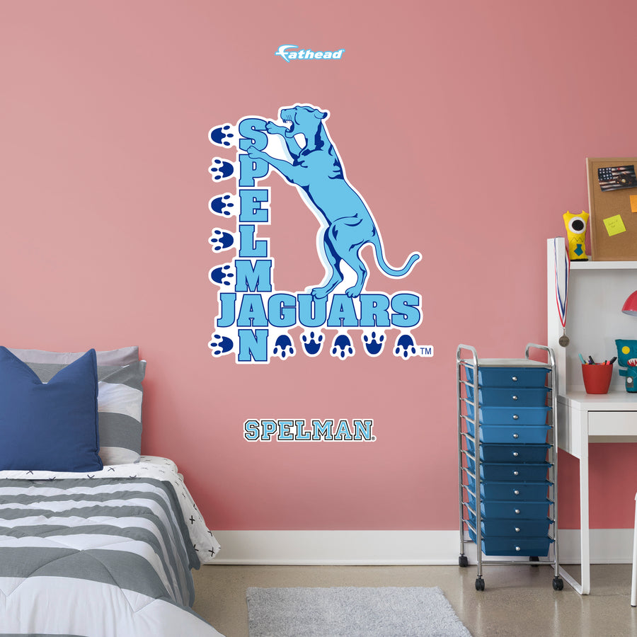 Spelman College - RealBig Collection - Official NCAA - Reusable Vinyl Wall Decals