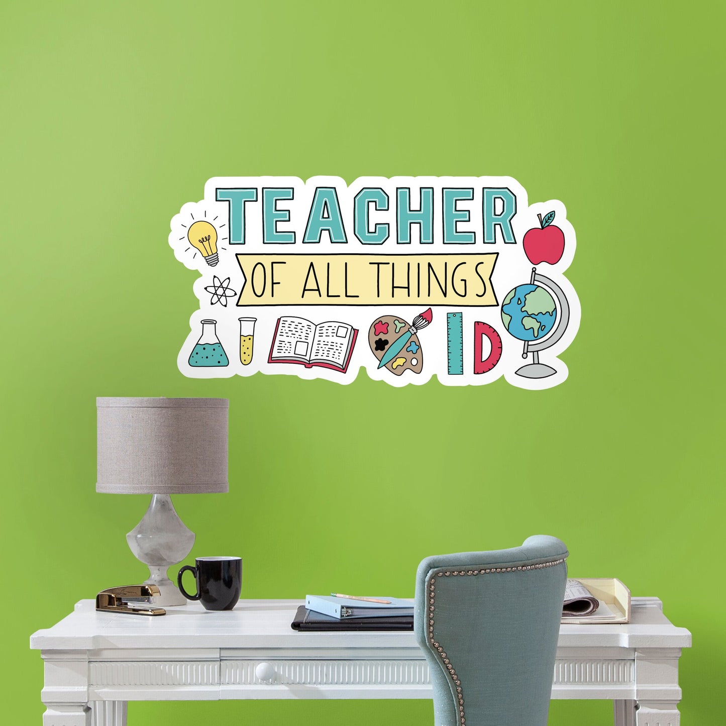 Teacher Of All Things        - Officially Licensed Big Moods Removable     Adhesive Decal