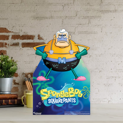 SpongeBob Squarepants: Mermaidman Mini   Cardstock Cutout  - Officially Licensed Nickelodeon    Stand Out