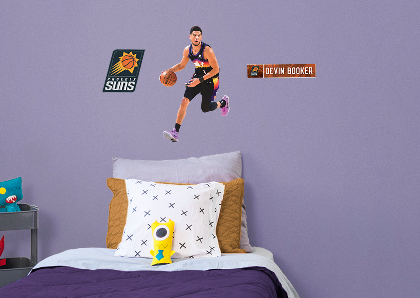 Phoenix Suns: Devin Booker 2023 Icon Poster - Officially Licensed NBA –  Fathead