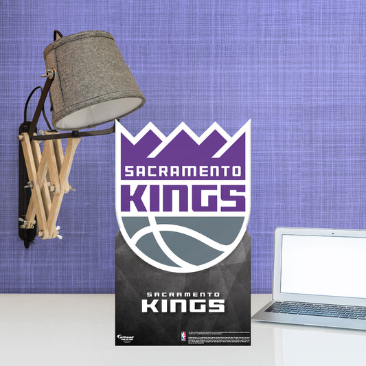 Sacramento Kings:  2022 Logo  Mini   Cardstock Cutout  - Officially Licensed NBA    Stand Out