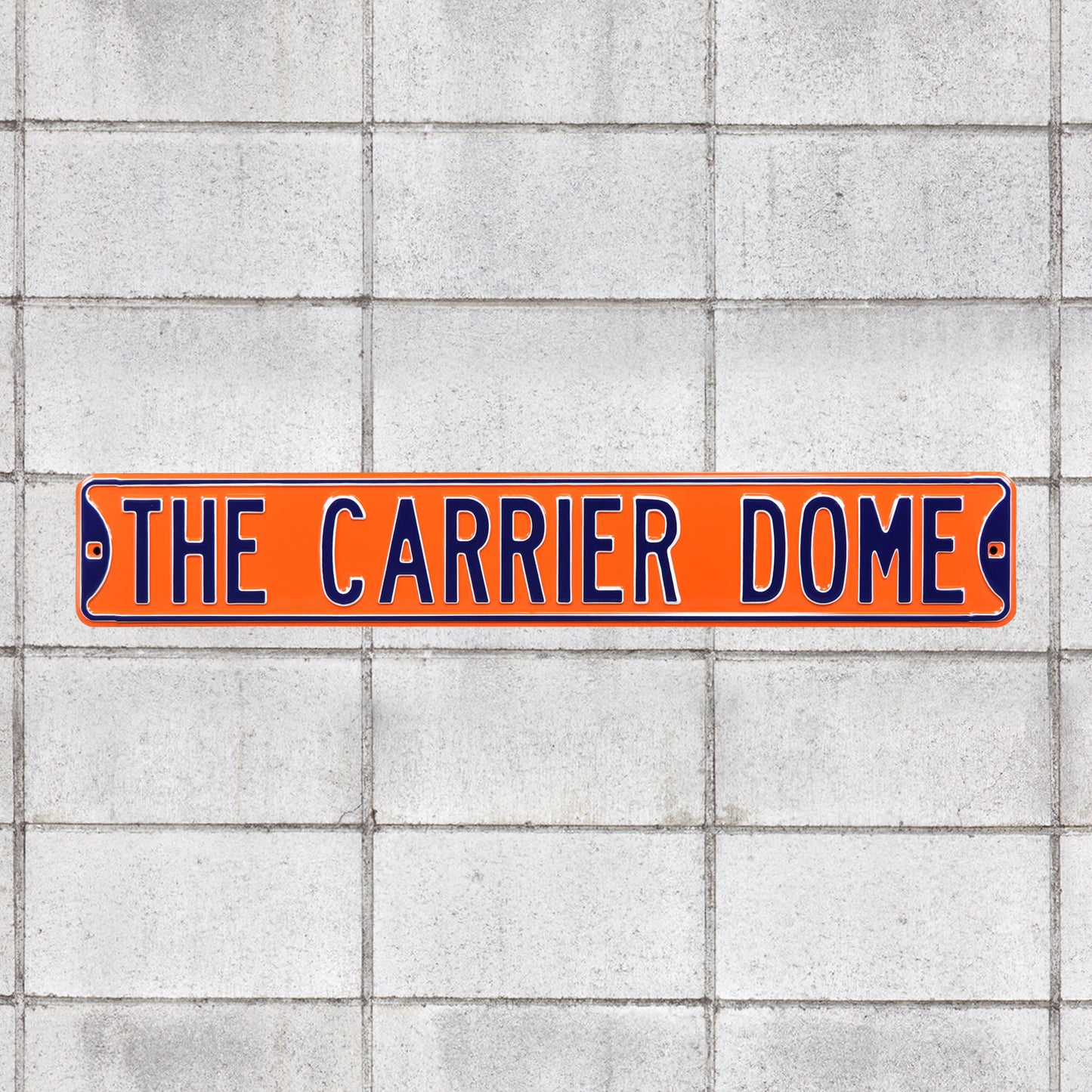 Syracuse Orange: Carrier Dome - Officially Licensed Metal Street Sign