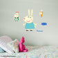Peppa Pig: Rebecca RealBigs - Officially Licensed Hasbro Removable Adhesive Decal