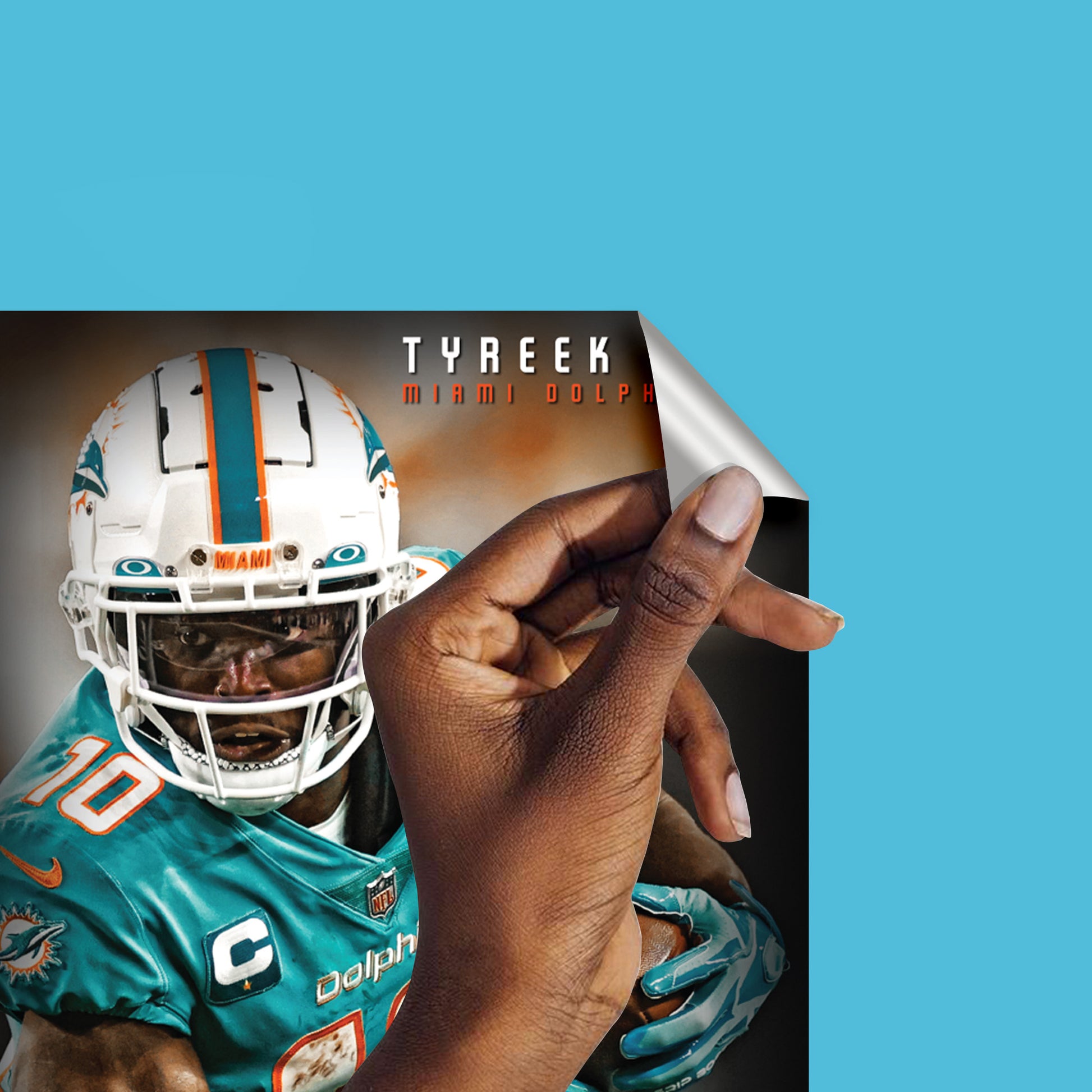 Miami Dolphins: Tyreek Hill 2022 White Jersey - Officially Licensed NF –  Fathead