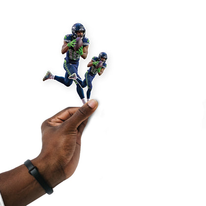 Seattle Seahawks: Tyler Lockett 2022 Minis        - Officially Licensed NFL Removable     Adhesive Decal