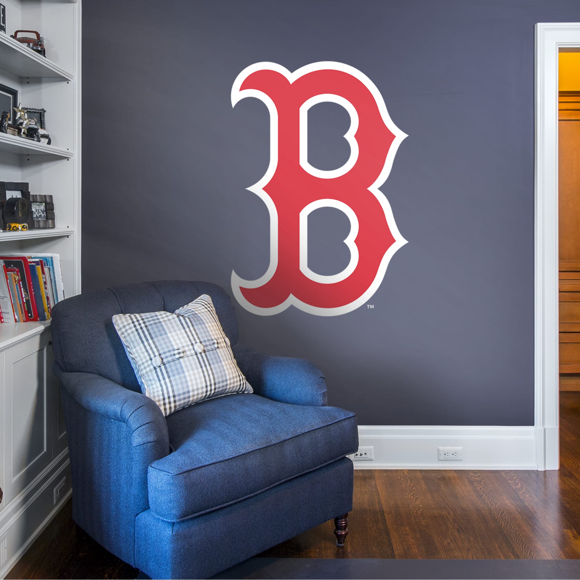 Boston Red Sox: "B" Logo Removable Wall Decal | Fathead Official Site