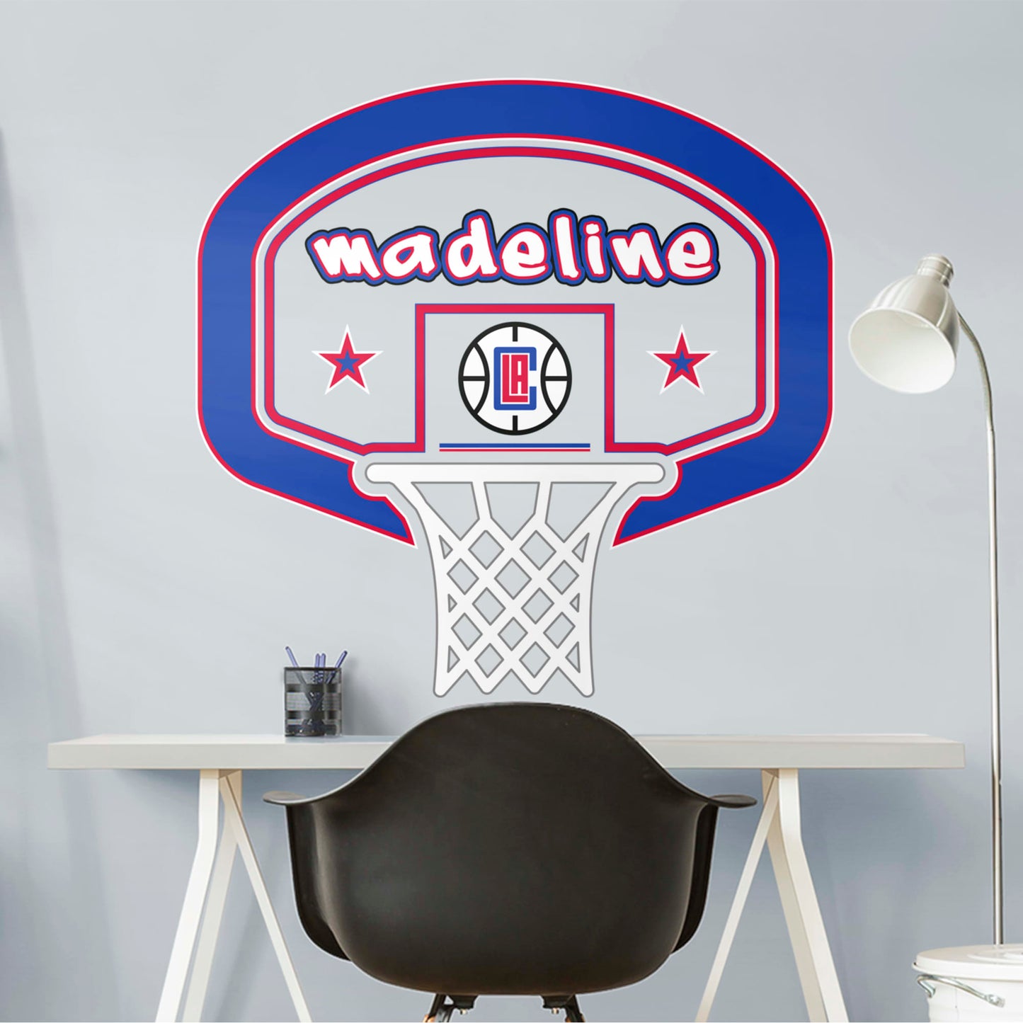 Los Angeles Clippers: Personalized Name - Officially Licensed NBA Transfer Decal