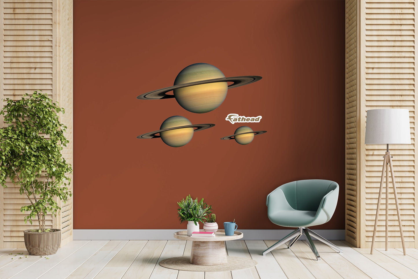 Planets: Saturn RealBig - Removable Adhesive Decal