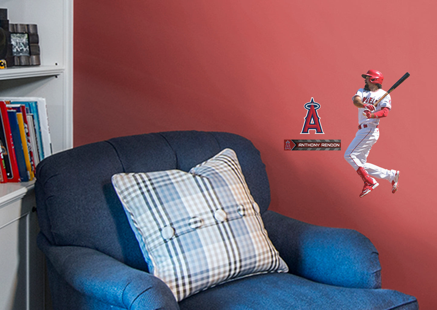 Los Angeles Angels: Anthony Rendon         - Officially Licensed MLB Removable Wall   Adhesive Decal