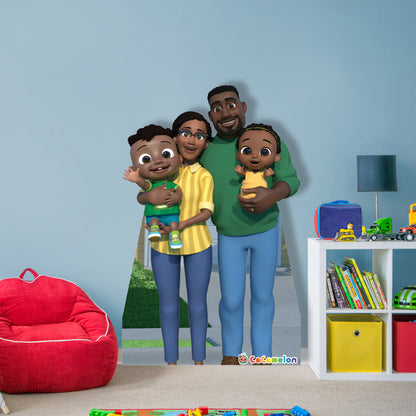 Cody & Family StandOut Life-Size Foam Core Cutout - Officially Licensed CoComelon Stand Out