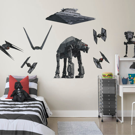First Order Vehicles Collection - Officially Licensed Removable Wall Decals