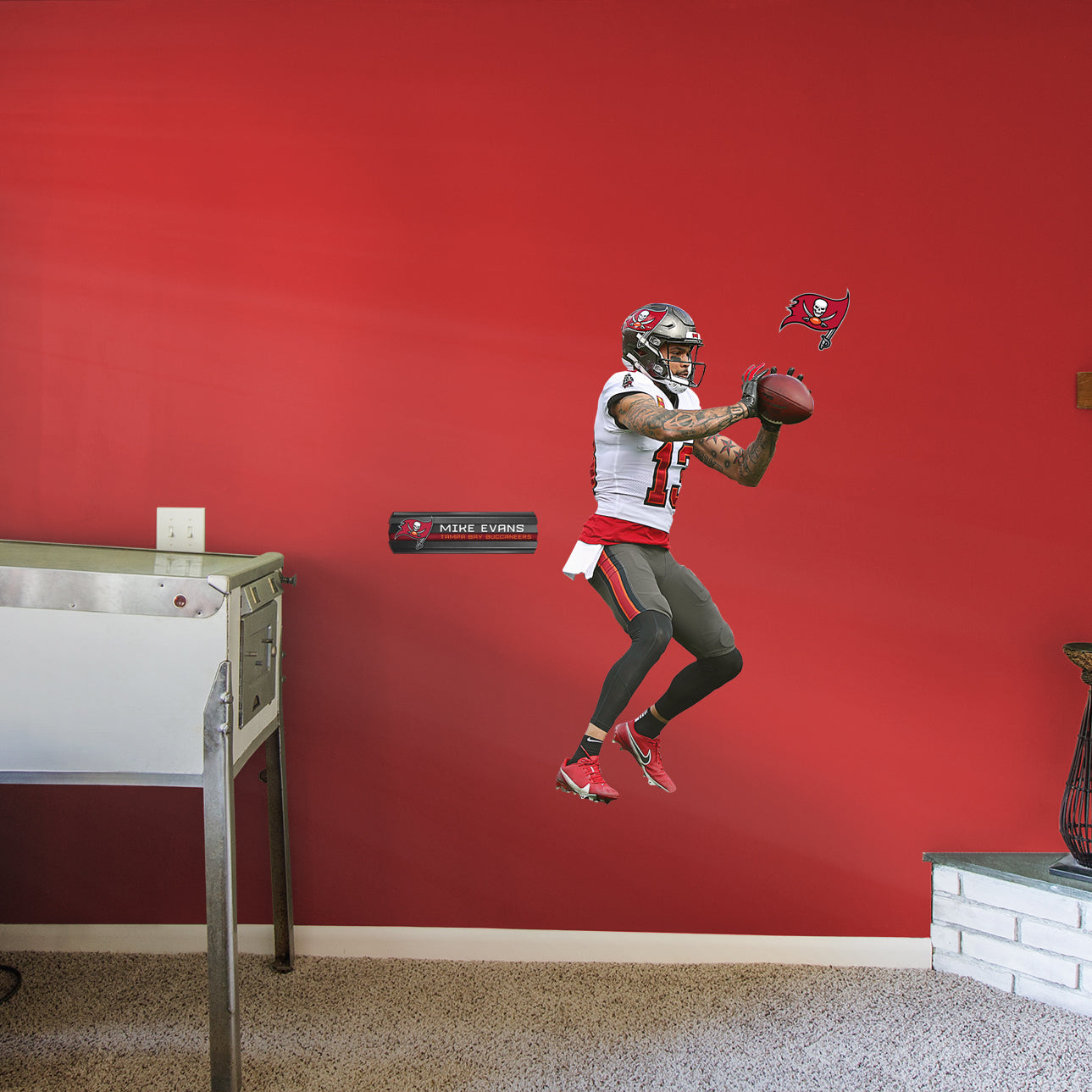 Tampa Bay Buccaneers: Mike Evans         - Officially Licensed NFL Removable     Adhesive Decal
