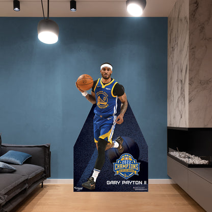 Golden State Warriors: Gary Payton II 2022 Champions  Life-Size   Foam Core Cutout  - Officially Licensed NBA    Stand Out