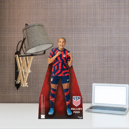 Mallory Swanson 2022  Mini   Cardstock Cutout  - Officially Licensed USWNT    Stand Out