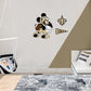 New Orleans Saints: Mickey Mouse - Officially Licensed NFL Removable Adhesive Decal