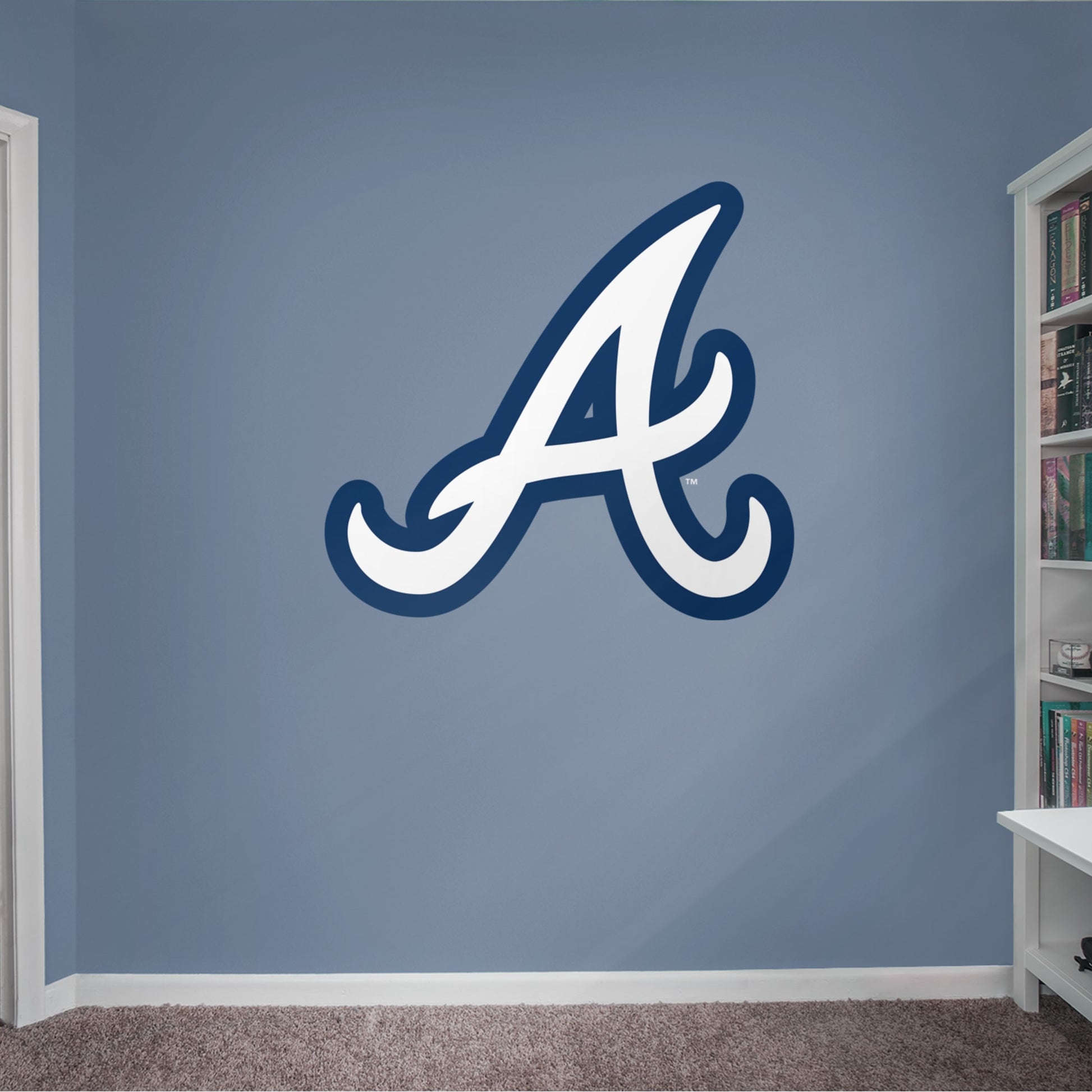 Atlanta Braves: Alternate Logo Wall Decal