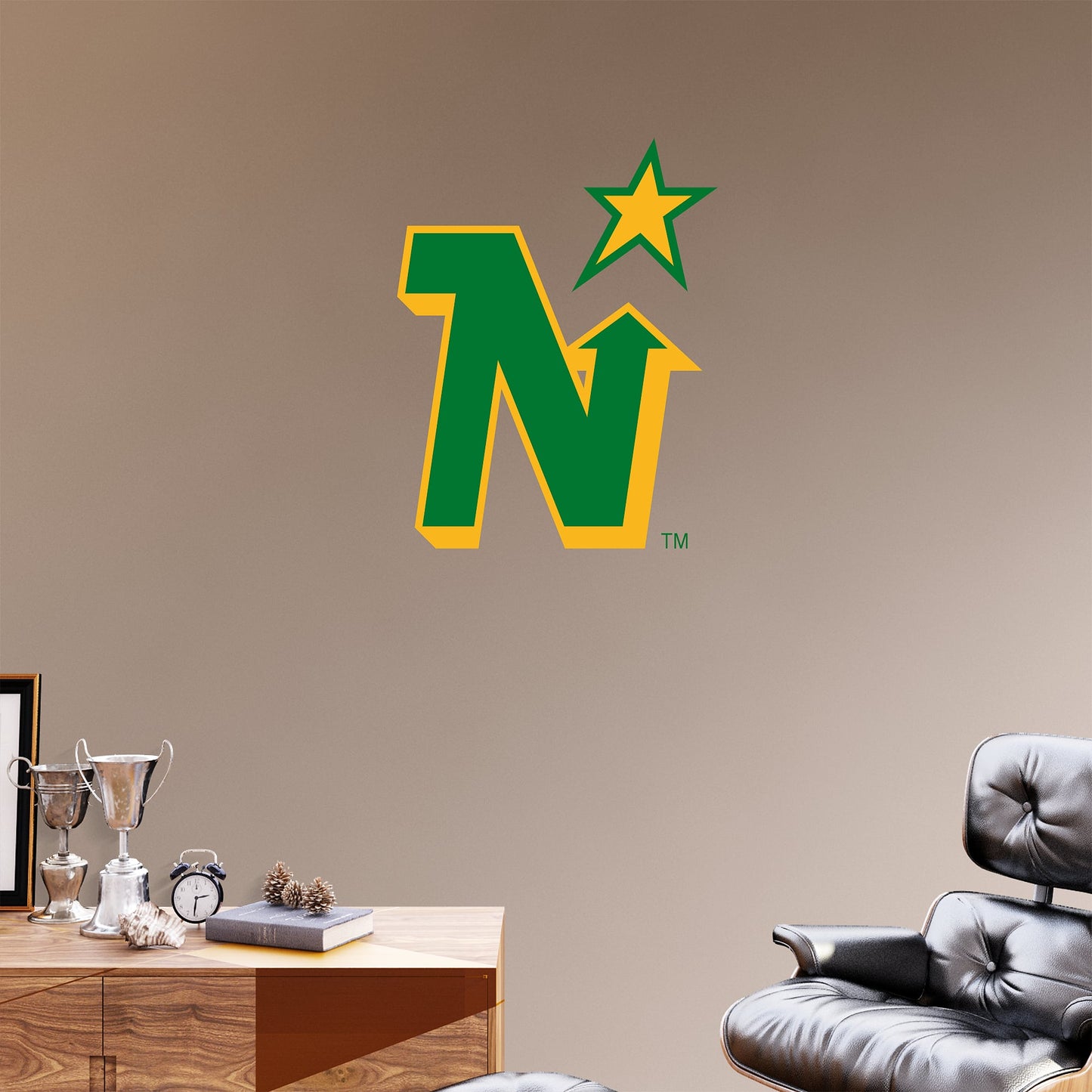 Minnesota North Stars: Vintage Logo - Officially Licensed NHL Removable Wall Decal