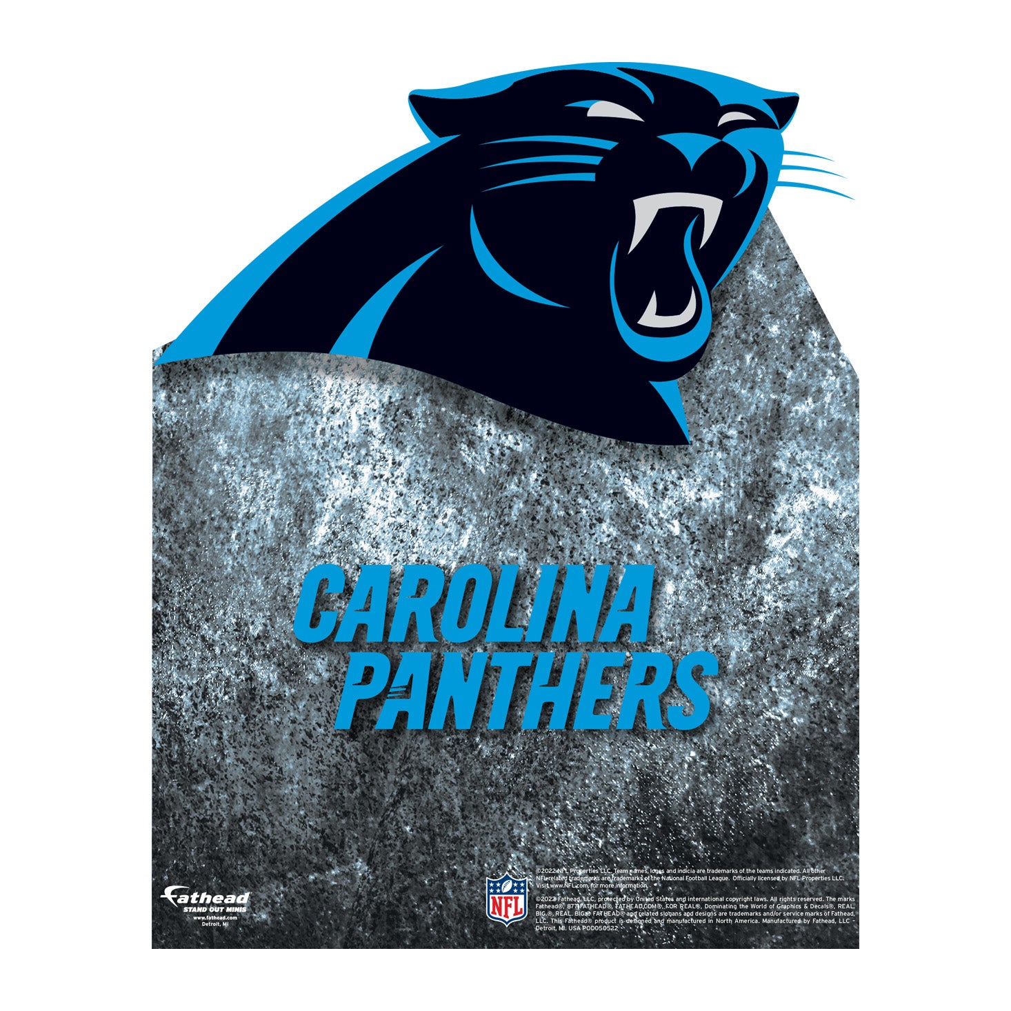 Carolina Panthers: 2022 Logo Stand Out Mini Cardstock Cutout - Officially  Licensed NFL Stand Out