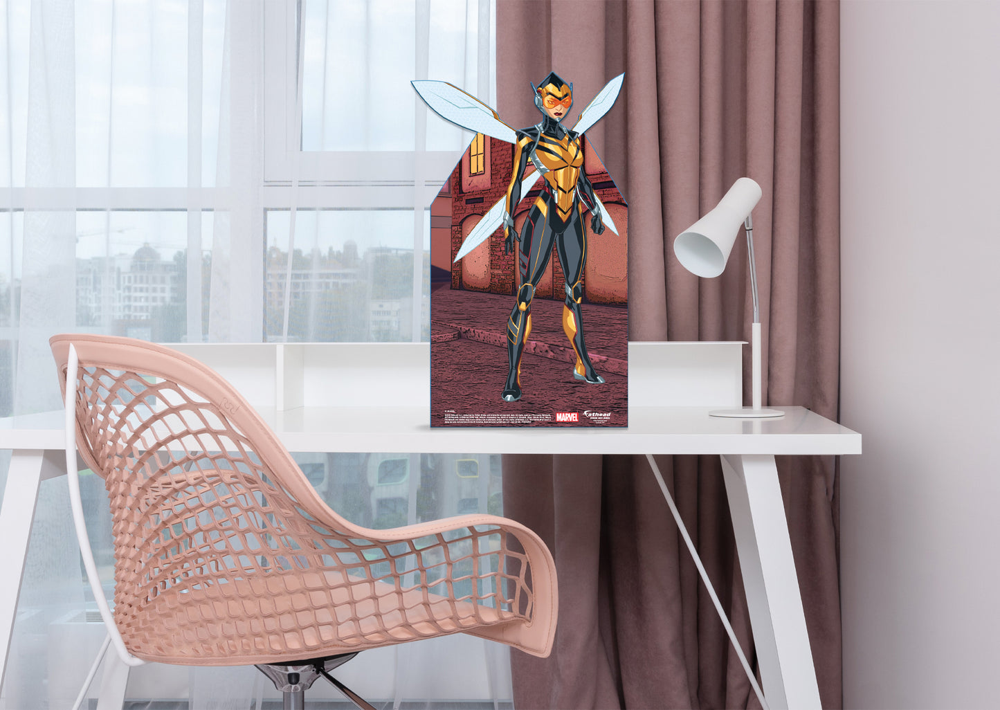 Avengers: WASP Mini   Cardstock Cutout  - Officially Licensed Marvel    Stand Out