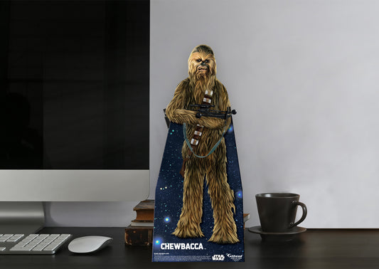 Chewbacca Hyper Real  Mini   Cardstock Cutout  - Officially Licensed Star Wars    Stand Out