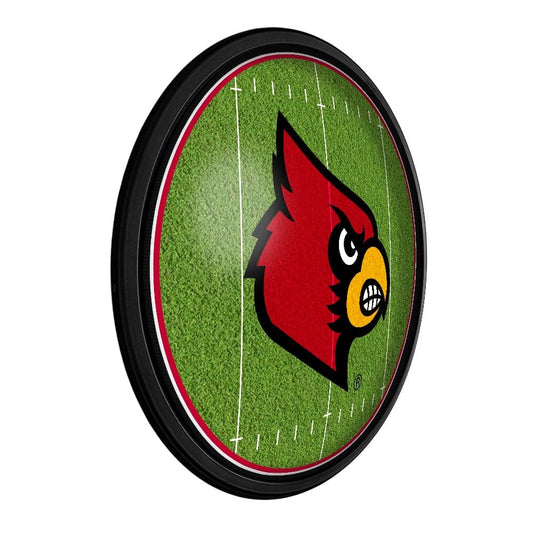 Louisville Cardinals L - Modern Disc Mirrored Wall Sign