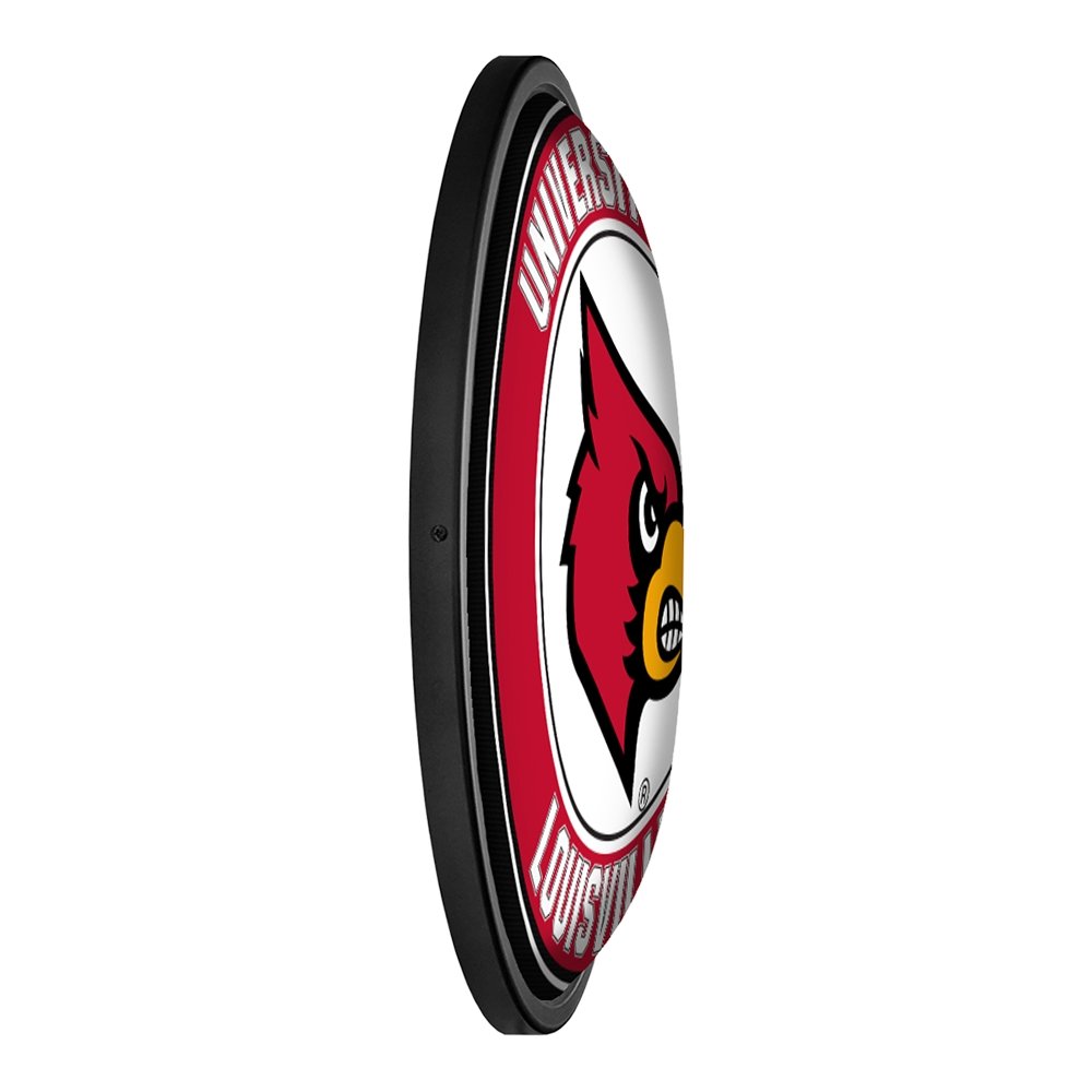 Louisville Cardinals: Original Round Rotating Lighted Wall Sign - The  Fan-Brand