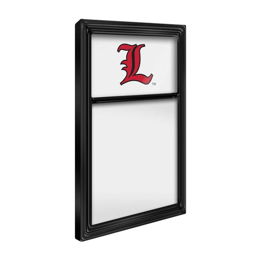 Louisville Cardinals: Script L- Dry Erase Note Board - The Fan-Brand