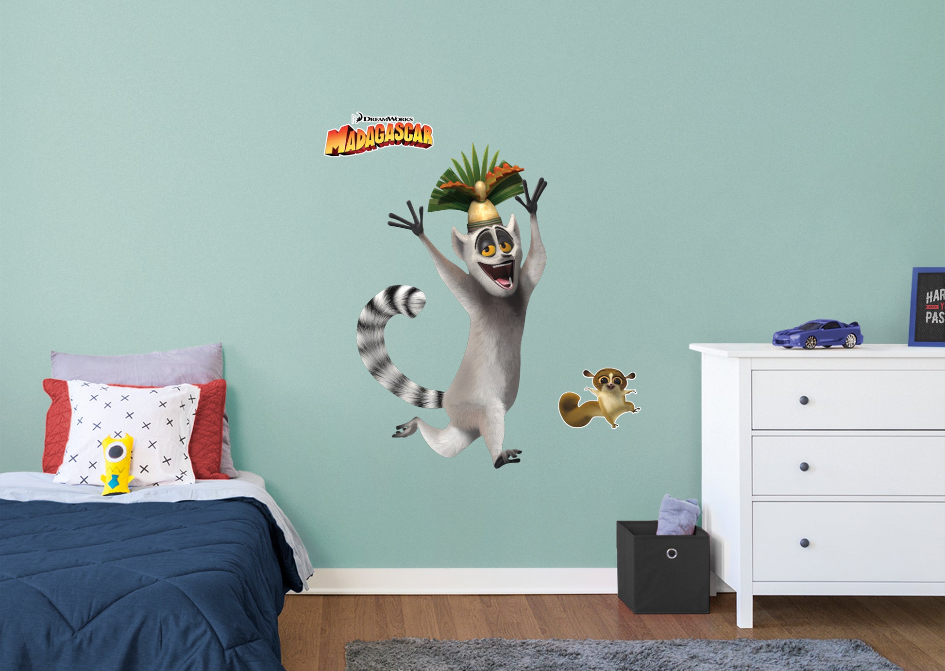 Giant Character +2 Decals  (29"W x 51"H)