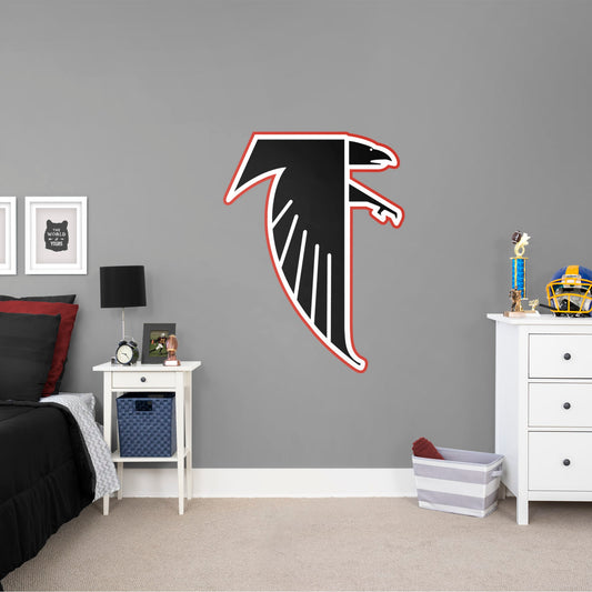 Atlanta Falcons: Classic Logo - Officially Licensed NFL Removable Wall Decal