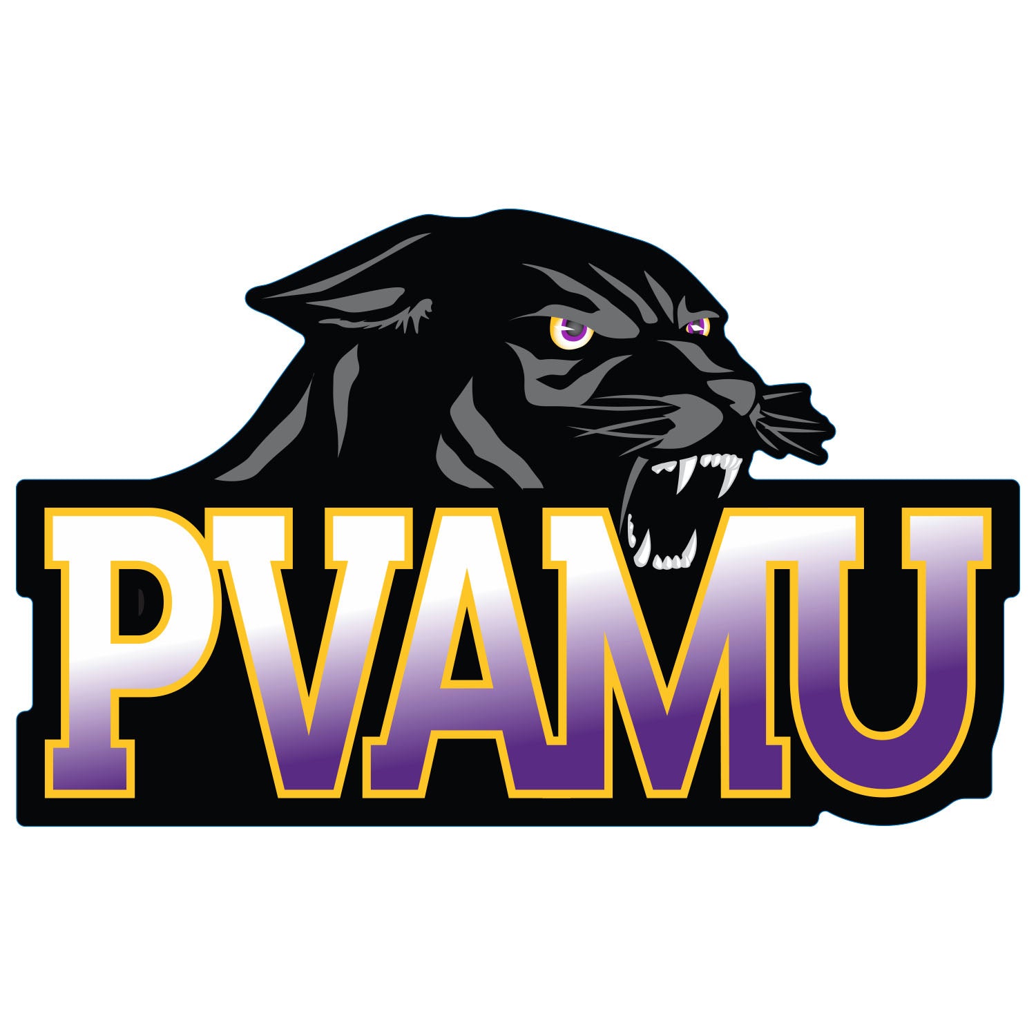 Prairie View A&M Panthers Outdoor Logo Officially Licensed NCAA Out