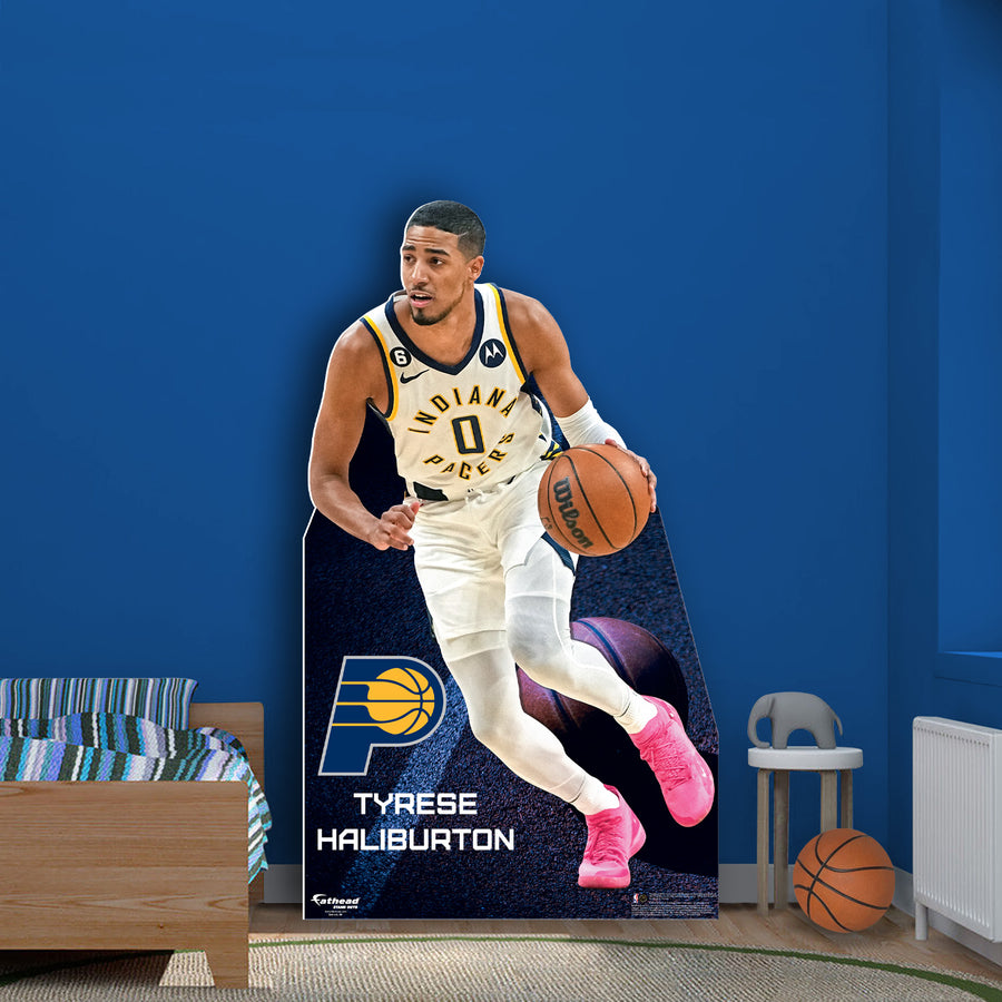 Tyrese Haliburton - Life-Size Stand Out - Official NBA - Indiana Pacers - Foam Core Cutout