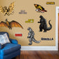 Godzilla: Godzilla & Monsters Collection - Officially Licensed Toho Removable Adhesive Decal