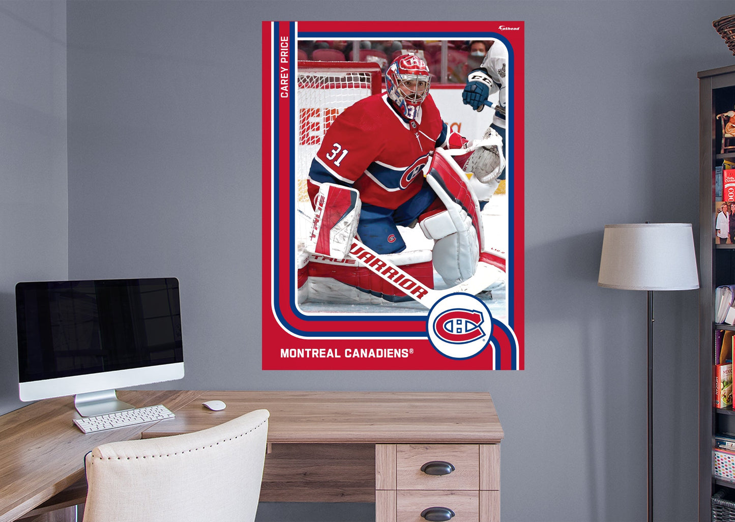Montreal Canadiens: Carey Price Poster - Officially Licensed NHL Removable Adhesive Decal