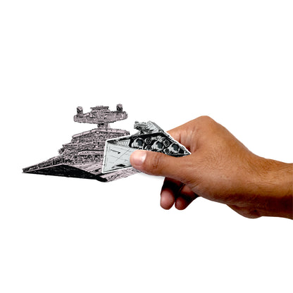 Sheet of 5 - Star Destroyer Minis        - Officially Licensed Star Wars Removable    Adhesive Decal