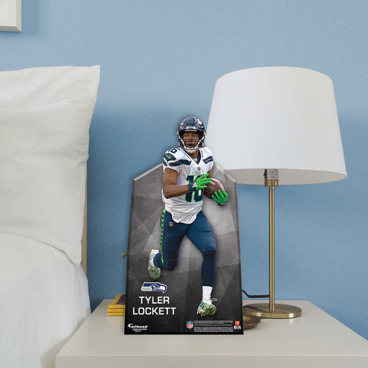 Seattle Seahawks: Tyler Lockett Mini Cardstock Cutout - Officially Licensed NFL Stand Out