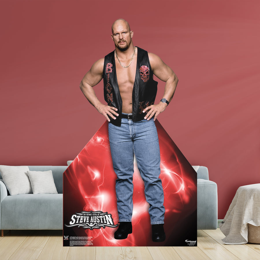 Stone Cold Steve Austin - Life-Size Stand Out - Official WWE - Foam Core Cutout