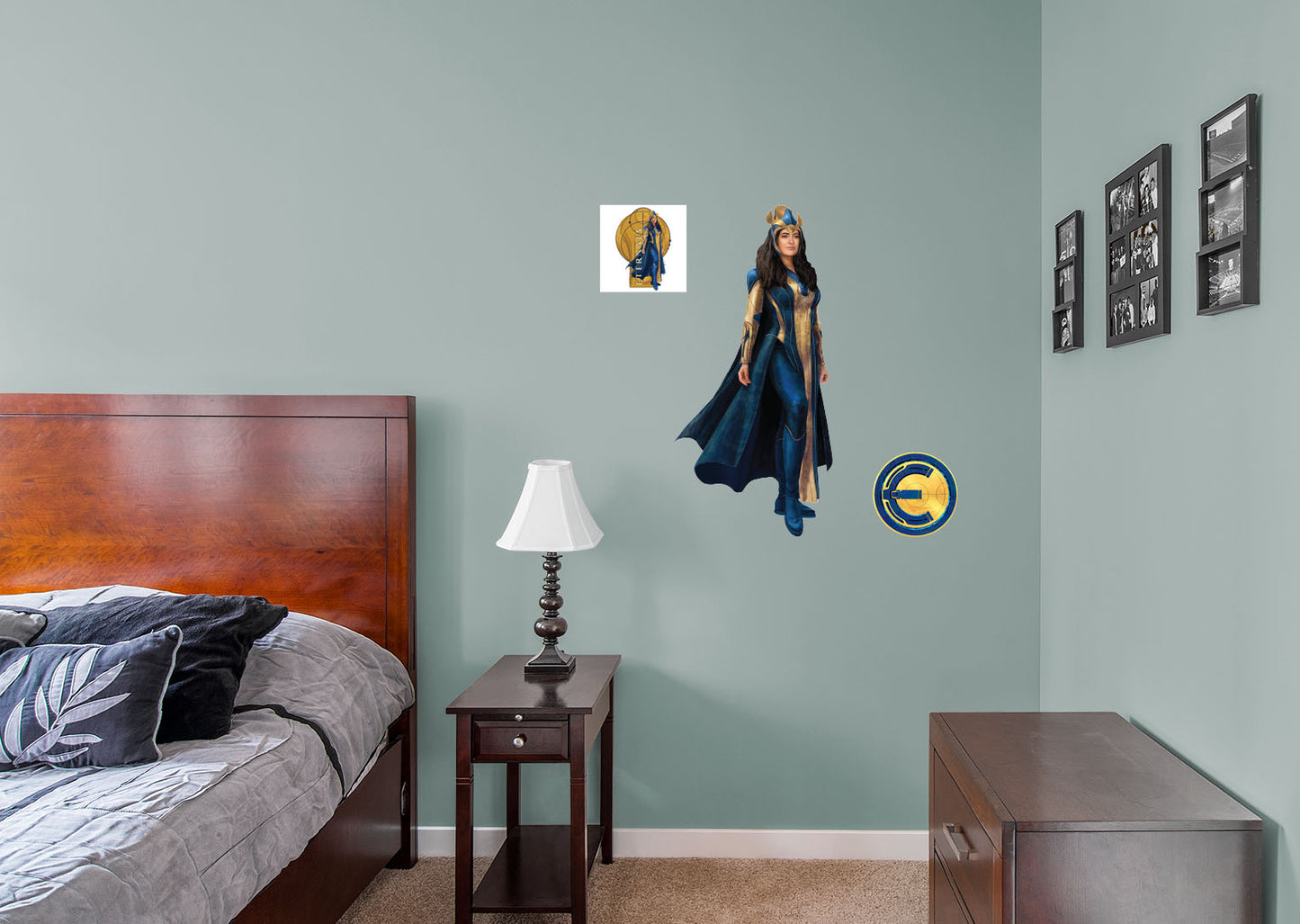 Eternals: Ajak RealBig        - Officially Licensed Marvel Removable Wall   Adhesive Decal