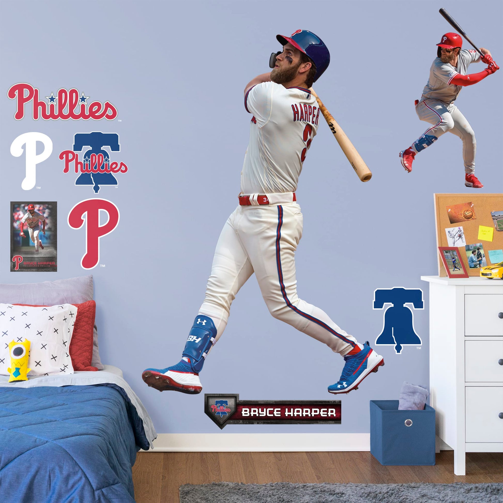 Harper Phillies wallpaper  Phillies, Baseball wallpaper, Mlb wallpaper