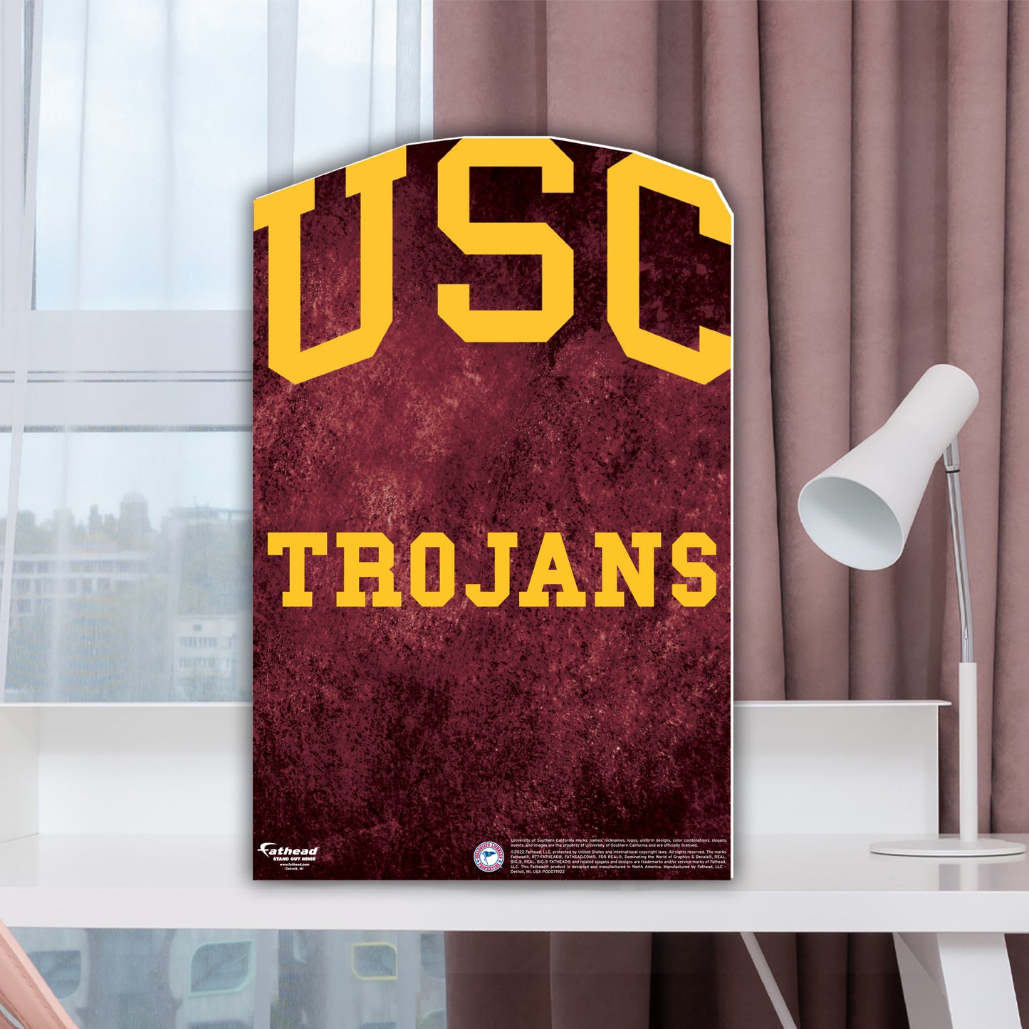 USC Trojans:  2022  Mini   Cardstock Cutout  - Officially Licensed NCAA    Stand Out