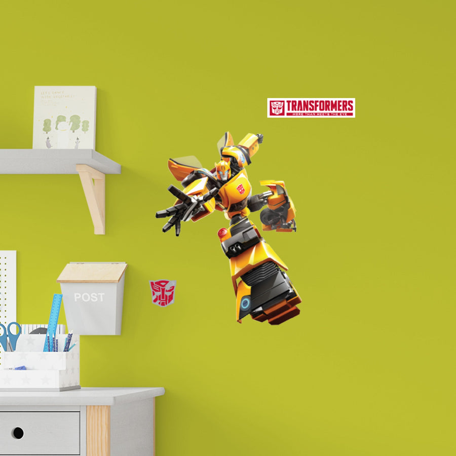Bumblebee - Transformers - RealBig Collection - Official Hasbro - Reusable Vinyl Wall Decals