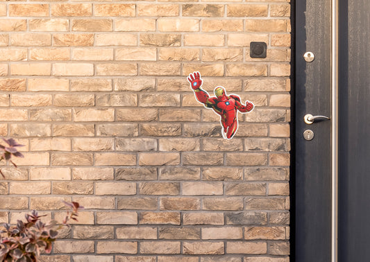 Iron Man: Iron Man Punching        - Officially Licensed Marvel    Outdoor Graphic