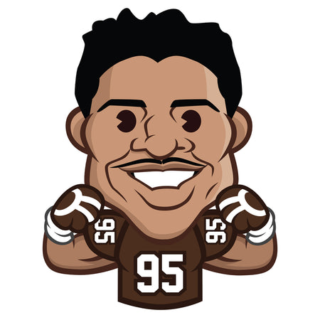 Cleveland Browns: Myles Garrett Emoji - Officially Licensed NFLPA Remo ...