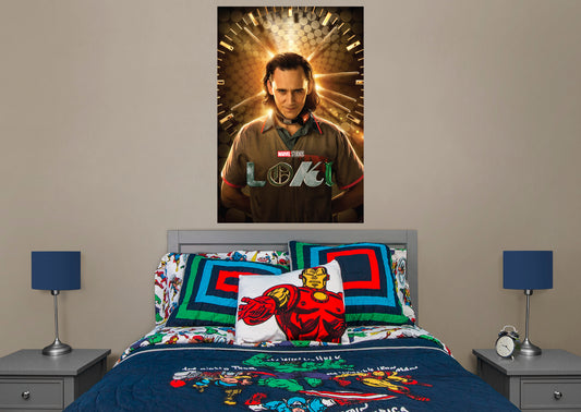 Loki Series:  Series Poster Mural        - Officially Licensed Marvel Removable Wall   Adhesive Decal