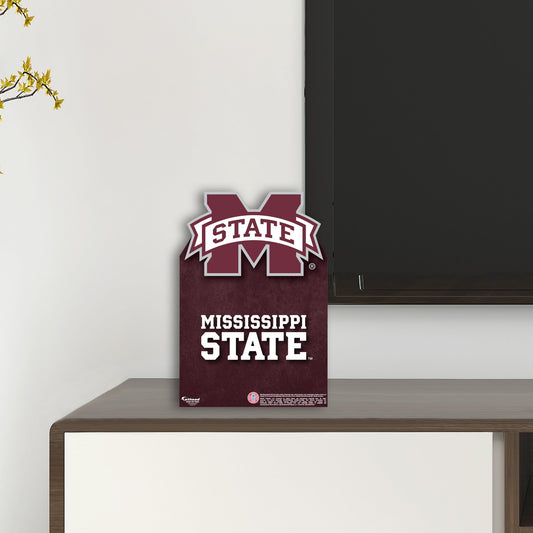 Mississippi State Bulldogs: Mini Cardstock Cutout - Officially Licensed NCAA Stand Out