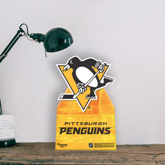 Pittsburgh Penguins:   Logo  Mini   Cardstock Cutout  - Officially Licensed NHL    Stand Out
