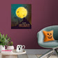 Halloween:  Hill Mural        -   Removable Wall   Adhesive Decal