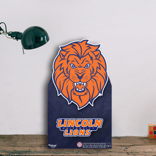 Lincoln Lions: Mini Cardstock Cutout - Officially Licensed NCAA Stand Out