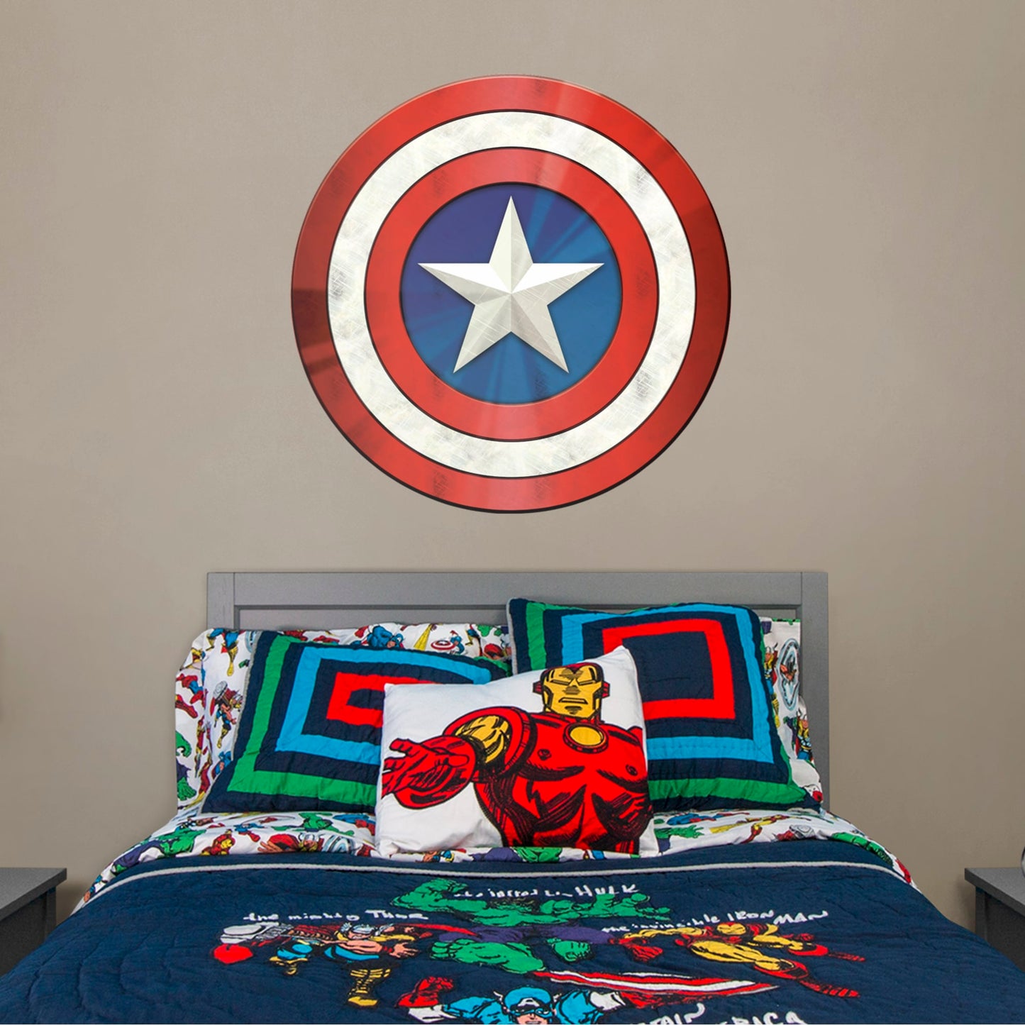 Captain America: Shield - Officially Licensed Removable Wall Decal